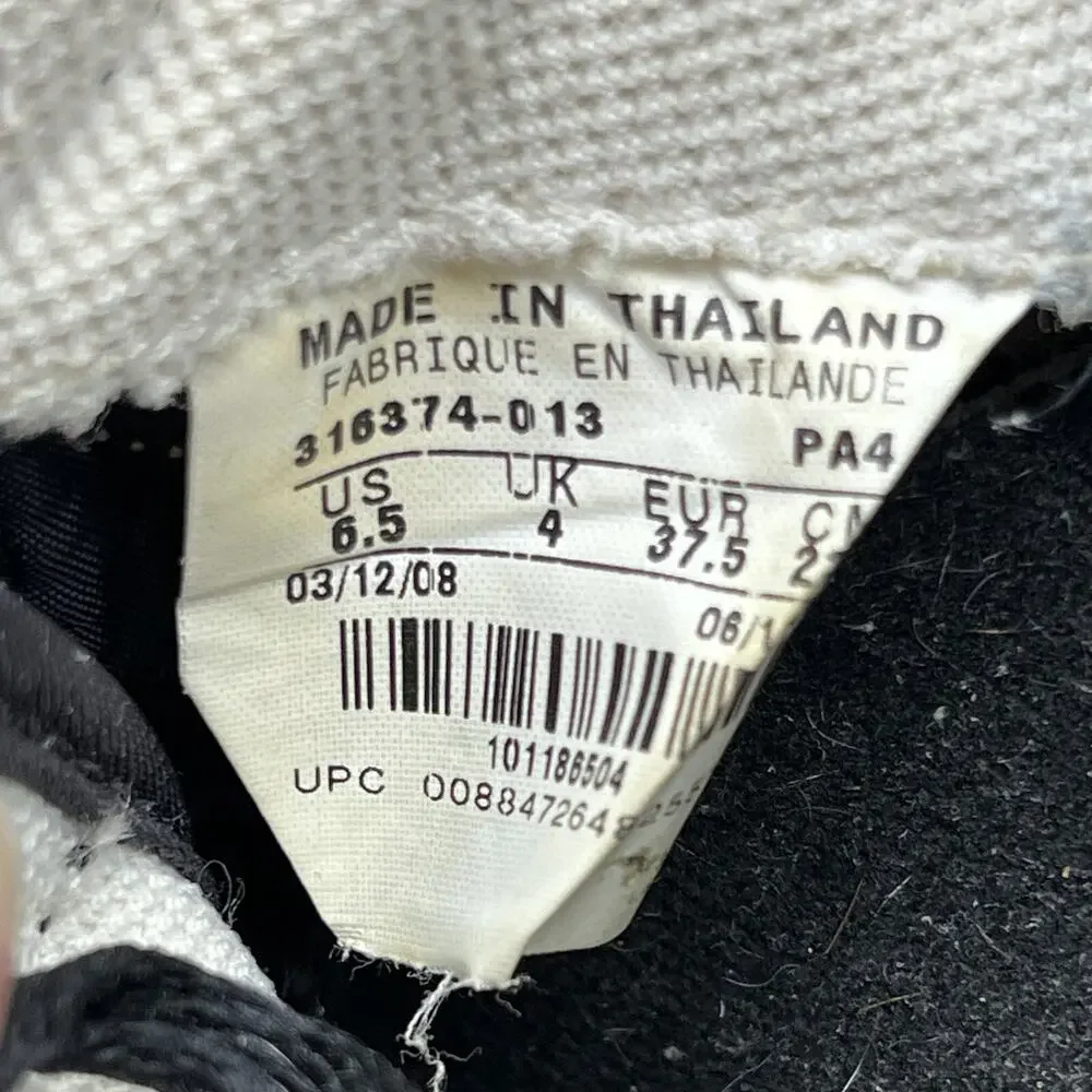 Nike Internationalist Waffle Running Sneakers Women Size 6.5 Black White Shoes